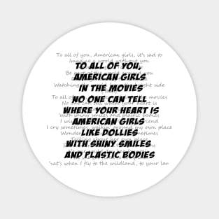 To All Of You - Life is Strange Lyrics Magnet